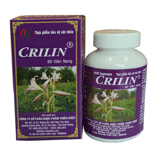 Viên nang Crilin và công dụng phòng ngừa, hỗ trợ điều trị bệnh u xơ tử cung, u nang buồng trứng